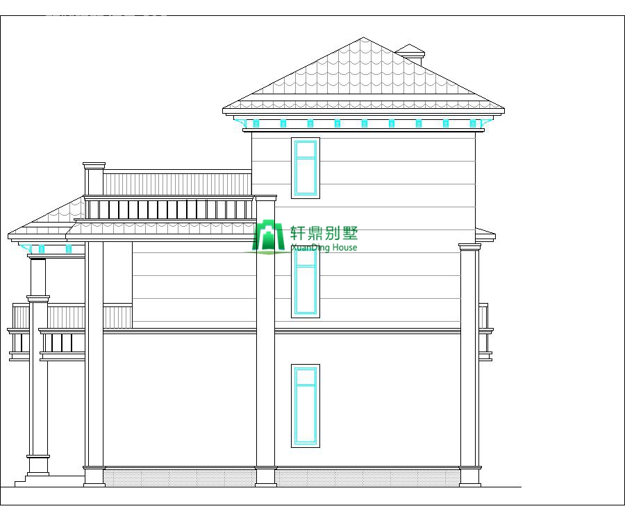 新中式三層自建別墅設(shè)計(jì)施工圖11.jpg