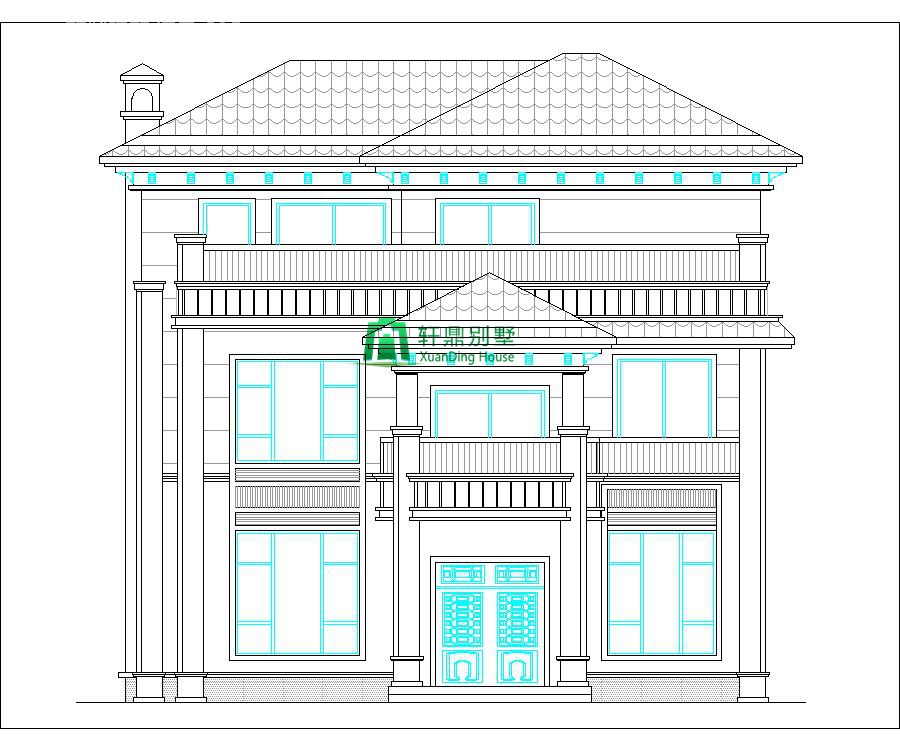 新中式三層自建別墅設(shè)計(jì)施工圖08.jpg