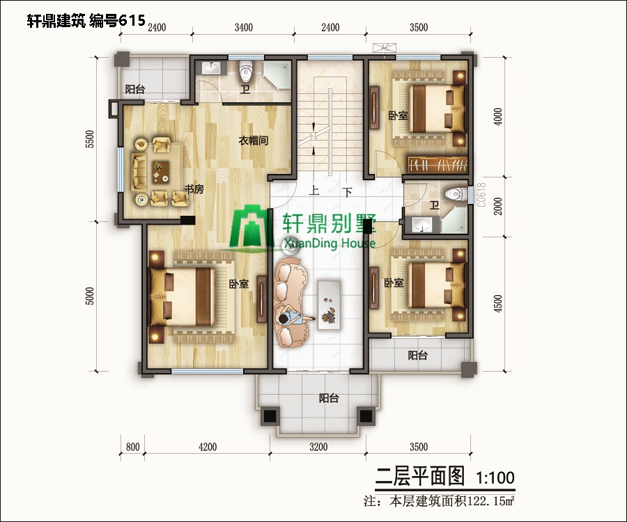 新中式三層自建別墅設(shè)計(jì)施工圖2.jpg