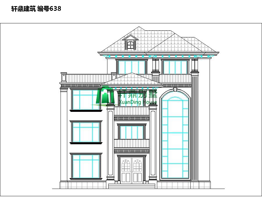 經(jīng)典四層自建別墅設(shè)計(jì)圖1.jpg