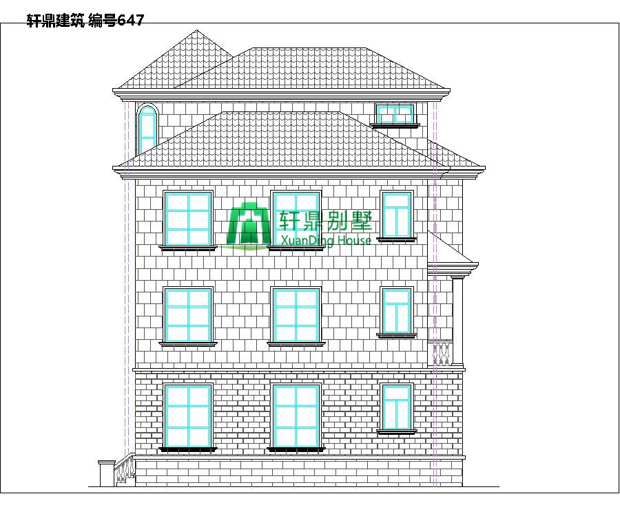 歐式三層半自建別墅設(shè)計(jì)圖2.jpg