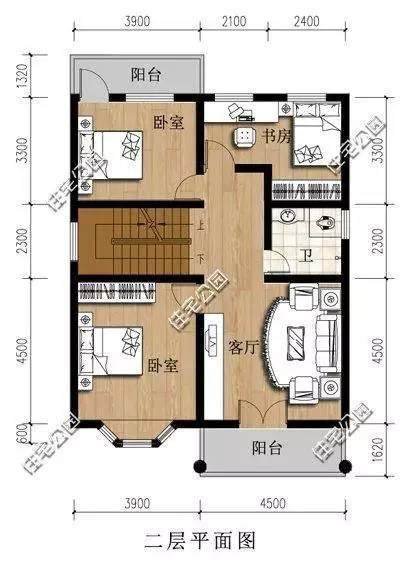 農(nóng)村常見的宅基地大多是100平上下，今天推薦的這2套別墅戶型占地不到100平，卻是外觀精美布局實(shí)用，一起來看下吧！