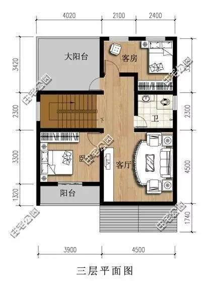 農(nóng)村常見的宅基地大多是100平上下，今天推薦的這2套別墅戶型占地不到100平，卻是外觀精美布局實(shí)用，一起來看下吧！