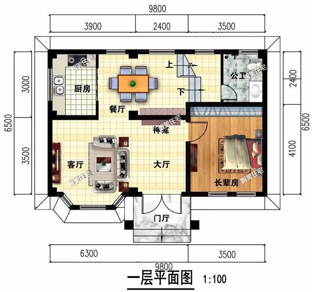 價預(yù)算低，宅基地不大，一般考慮建一棟小面積的二層或三層別墅，下面介紹兩款小面積設(shè)計的農(nóng)村別墅！