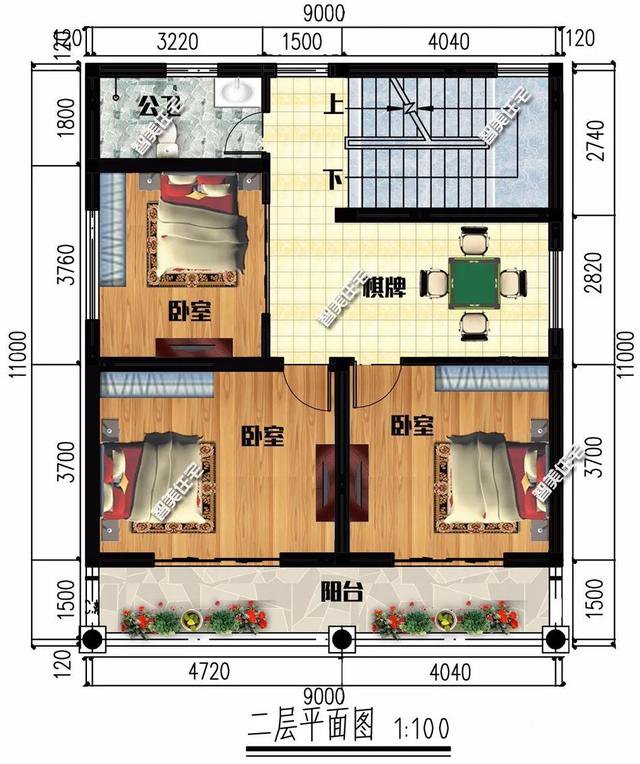 價預(yù)算低，宅基地不大，一般考慮建一棟小面積的二層或三層別墅，下面介紹兩款小面積設(shè)計的農(nóng)村別墅！