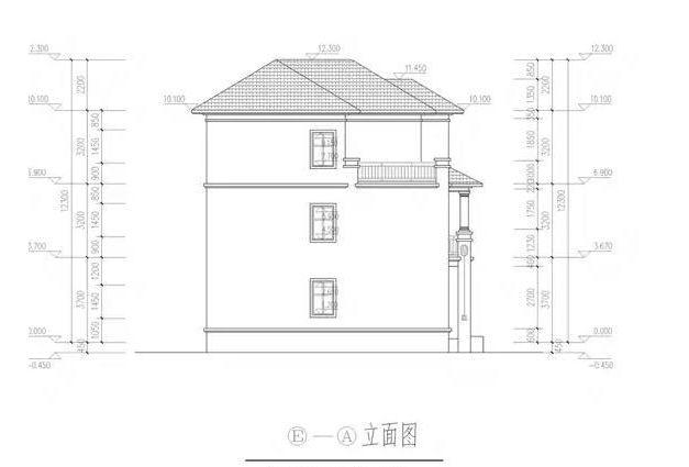 推薦一款三層的自建房，四開間的結(jié)構(gòu)這樣的設(shè)計方案，帶立面效果圖，看起來更加的直觀!