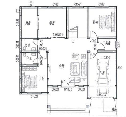 新農(nóng)村建房應(yīng)該是這樣樣的戶型，雖不及某些土豪的大別墅奢華，但從實(shí)用性和經(jīng)濟(jì)性上來(lái)說(shuō)，無(wú)疑是我們普通家庭的不二之選！