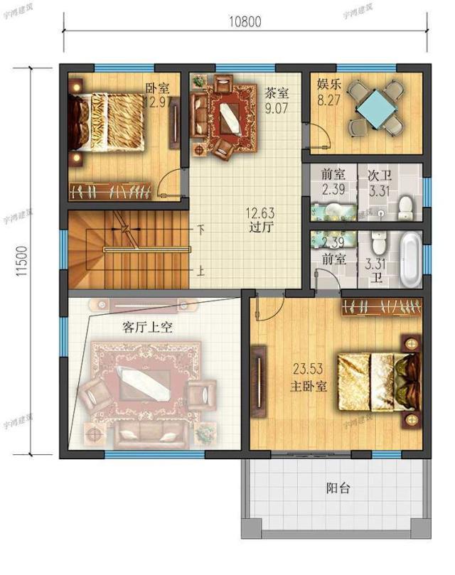 小編給大家推薦一套最新的2020年新款三層別墅設(shè)計圖紙及效果圖，外觀漂亮，造價經(jīng)濟