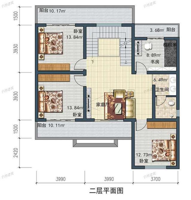 如果你正準(zhǔn)備在農(nóng)村建棟三層或兩層半小別墅,看看這個別墅彰顯優(yōu)越生活與品質(zhì)。戶型周正