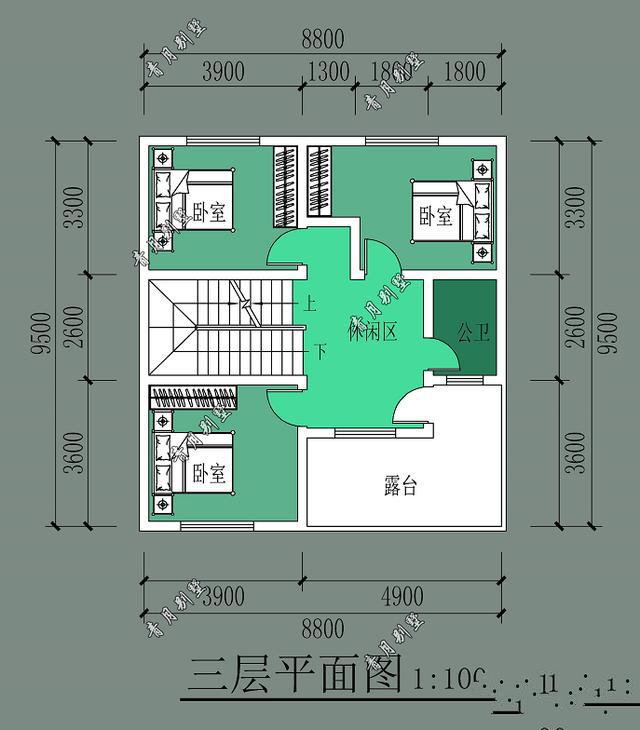 今天，就給大家介紹一款小面寬別墅，開間僅8.8米，進(jìn)深10米，占地面積可說是非常小了，但是外觀一樣漂亮，