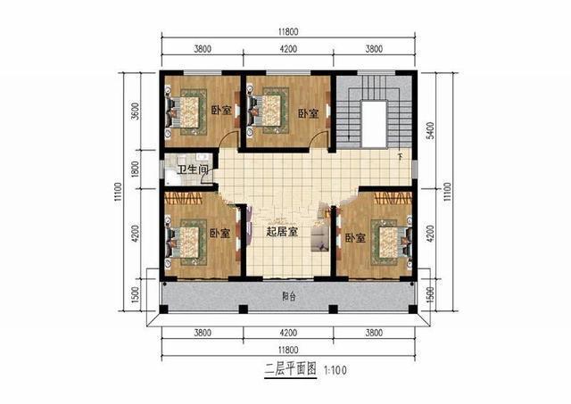 該結(jié)構(gòu)采用磚混結(jié)構(gòu)。這座別墅建得很小。設(shè)計(jì)造價(jià)約為25萬元，適合全國各地!