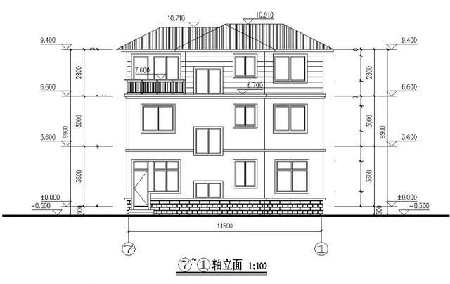 。今天推薦的三層自建房屋占地110平方米。室內(nèi)設(shè)計(jì)包括一個(gè)主房間，一個(gè)農(nóng)具室，一個(gè)消防室和一個(gè)陽(yáng)臺(tái)。這在農(nóng)村地區(qū)是非常必要和實(shí)用的。