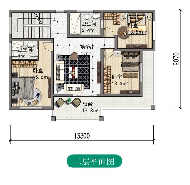 如果你計劃建造三層或三層以上的平頂房屋，你必須建造半傾斜屋頂?shù)钠巾敺课?。如果要建兩層樓，那么選擇平屋頂是完全可能的。樓層的數(shù)量是不同!