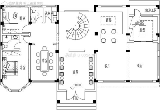 今天，我想推薦一些歐式別墅，它們能給你一種溫馨優(yōu)雅的生活品質(zhì)。不用說，看看圖紙。