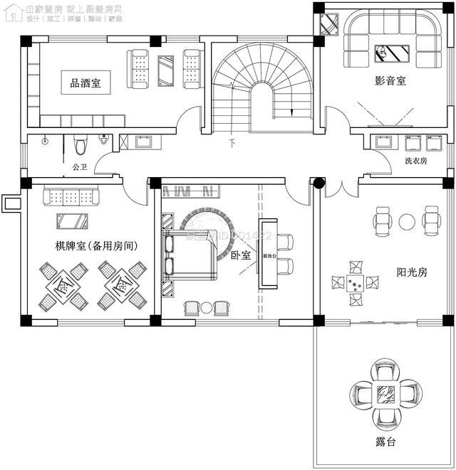 今天，我想推薦一些歐式別墅，它們能給你一種溫馨優(yōu)雅的生活品質(zhì)。不用說，看看圖紙。