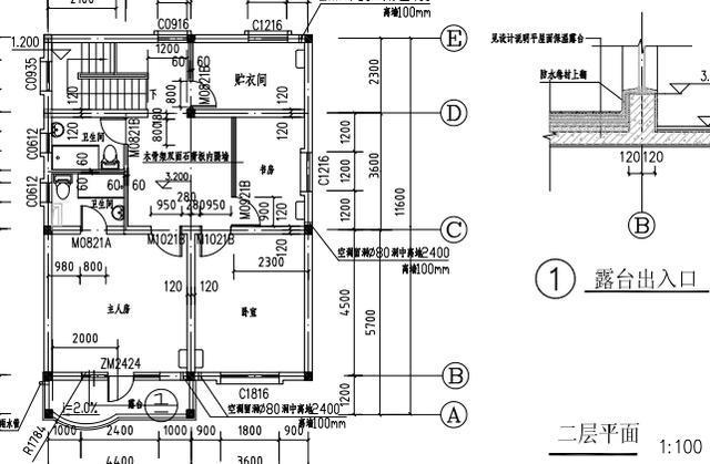 本工程建筑面積為119.7，基底南北向13.5米，東西向13米。