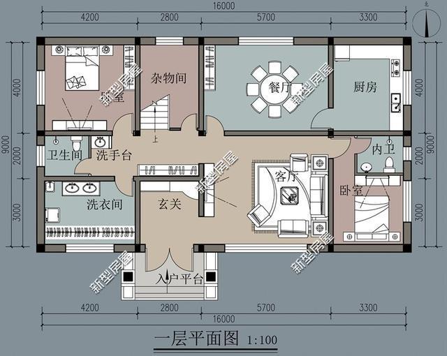 多羅馬柱半圓窗設計