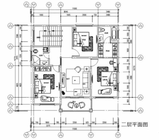 正在建設(shè)的兩層農(nóng)村別墅