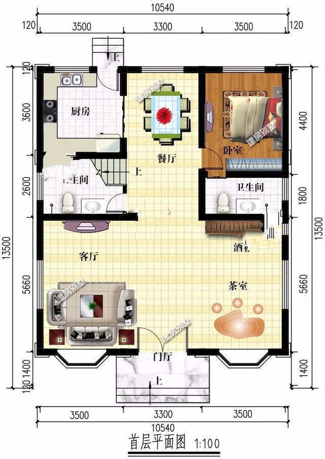 寬度約為10米的自建房屋