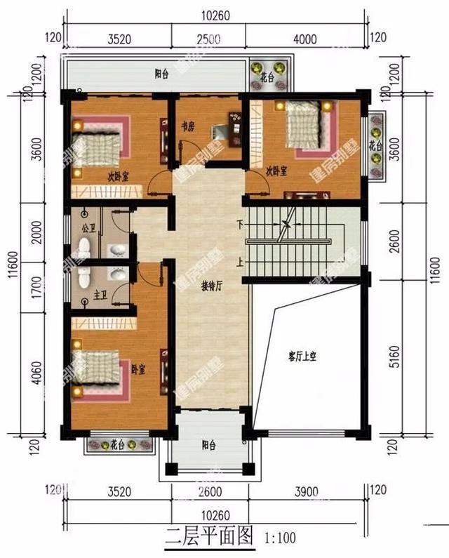 寬度約為10米的自建房屋