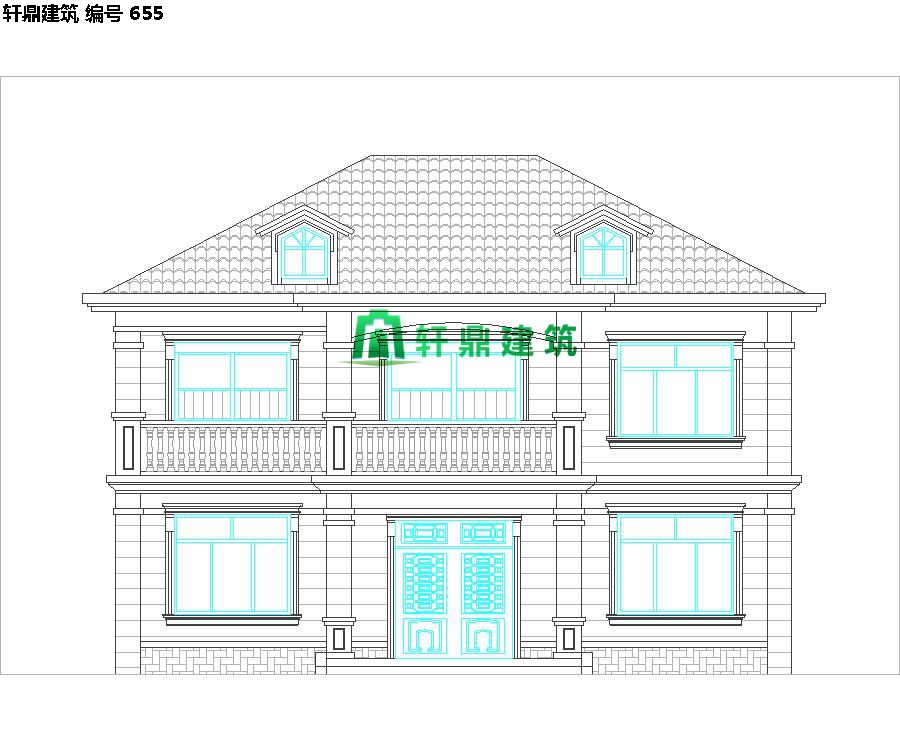 經(jīng)典現(xiàn)代自建小別墅設(shè)計施工圖06.jpg