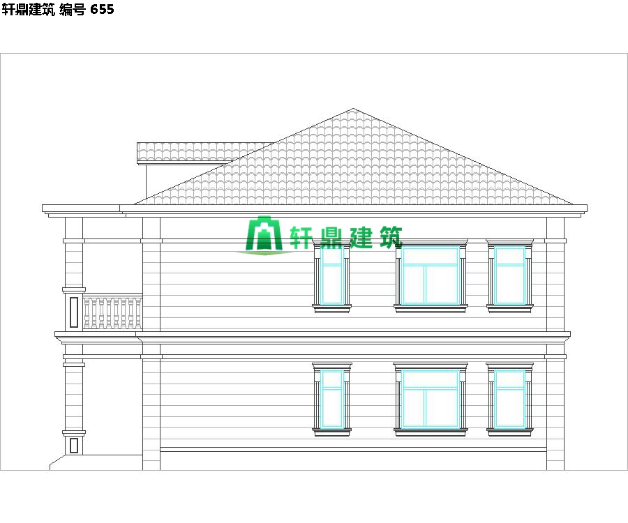 經(jīng)典現(xiàn)代自建小別墅設(shè)計施工圖08.jpg