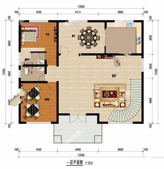 超過13米的建甌三層別墅