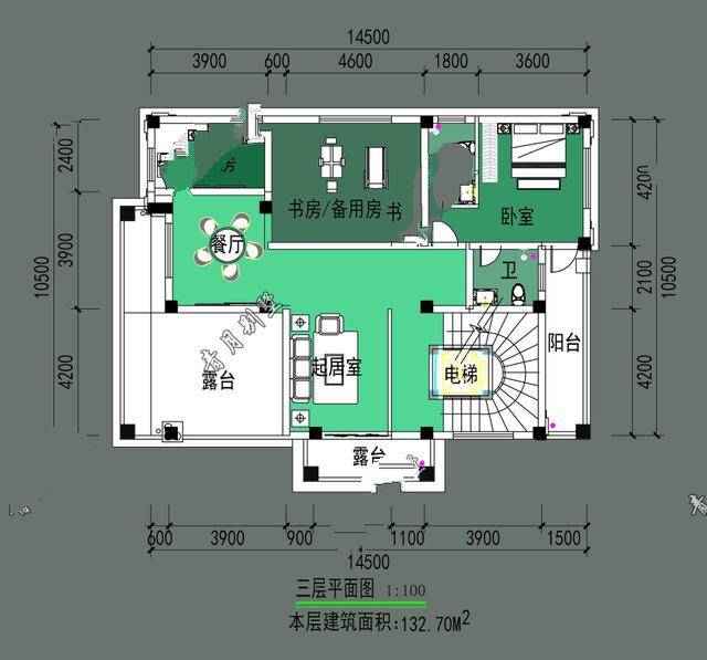 四層豪華法國別墅