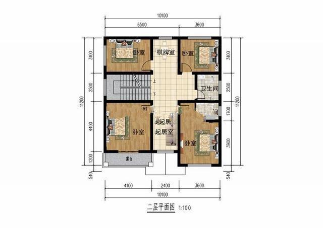 農村15萬元二層建筑圖