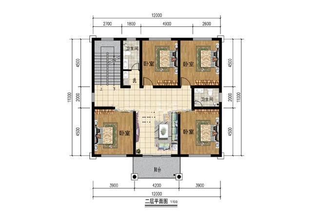 農村15萬元二層建筑圖