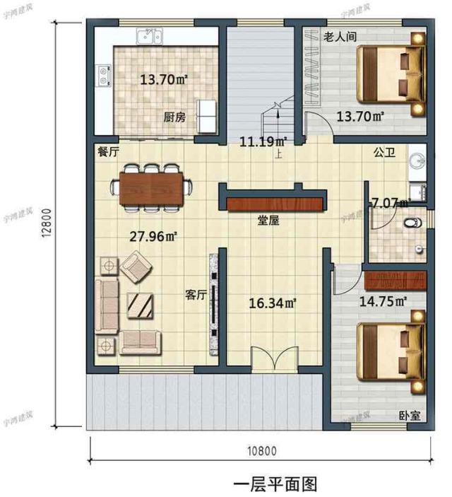 流行的農(nóng)村自建房屋設(shè)計圖紙