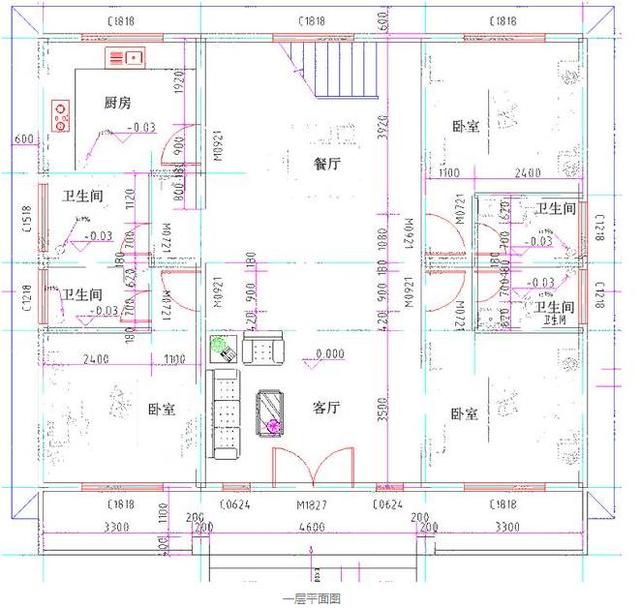 12米長(zhǎng)的兩層平房