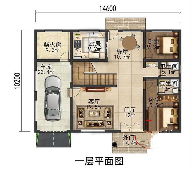 　廣東羅先生在農(nóng)村建房，一家八口，四代同堂。這種布局夠住嗎？