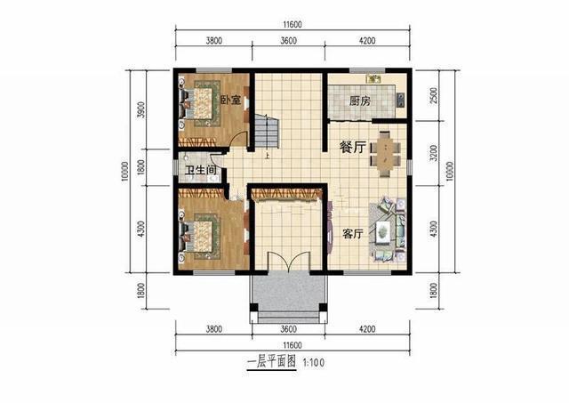 100平方米的房屋設(shè)計(jì)