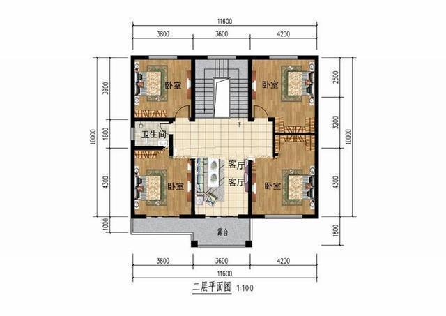 100平方米的房屋設(shè)計(jì)