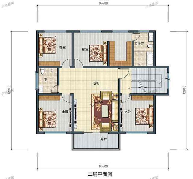 豪華的3層別墅的設(shè)計(jì)圖