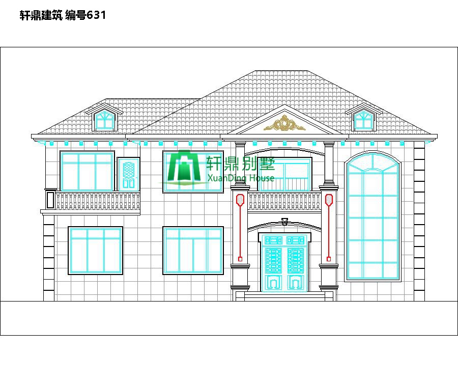 　磚混結(jié)構(gòu)的農(nóng)村自營住宅