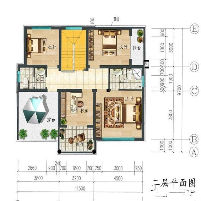 小戶型二層歐洲別墅