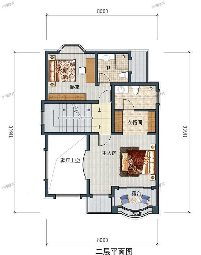 附有車庫的豪華的3層住宅設(shè)計圖