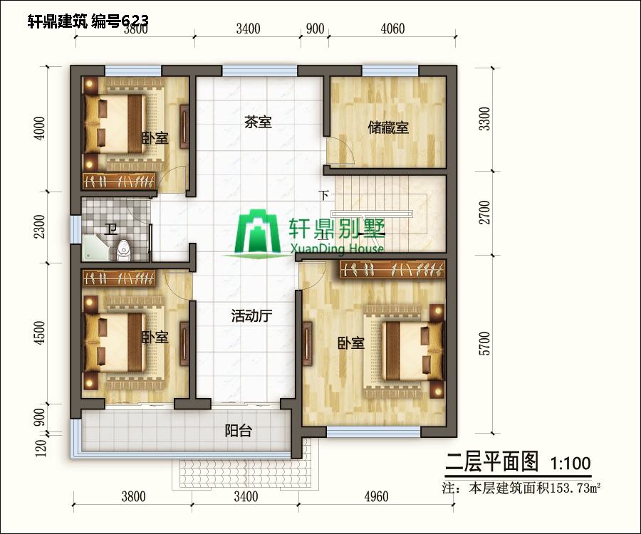 農村二樓現(xiàn)代風別墅