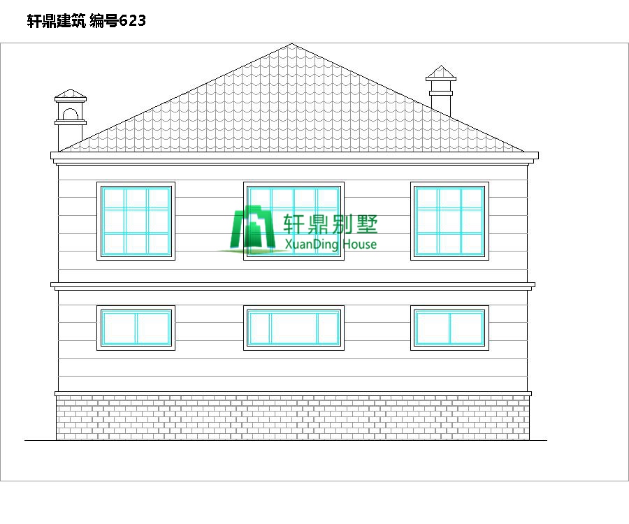 農村二樓現(xiàn)代風別墅