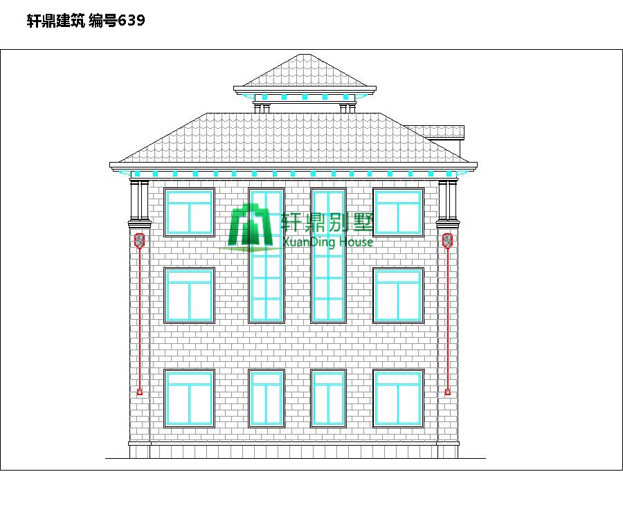 歐式農(nóng)村自營住宅設計圖