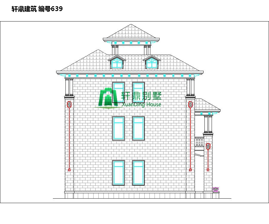 歐式農(nóng)村自營住宅設計圖