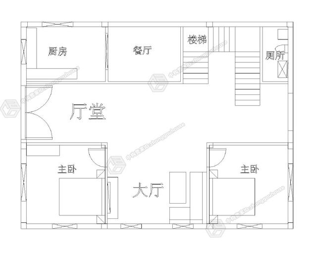 農村自營住宅、室內布局