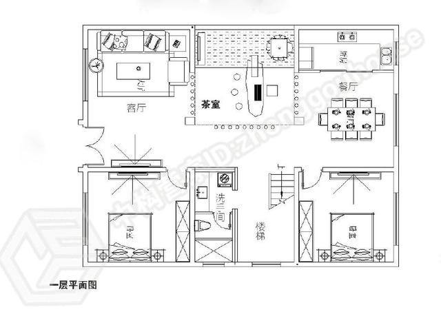 農村自營住宅、室內布局