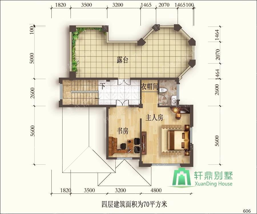 4層別墅的設(shè)計(jì)圖