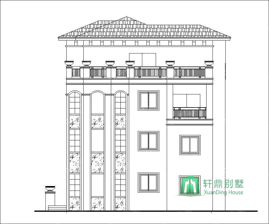 建筑層數(shù)：地上4層，建筑總高度（到屋脊高度）：15.732米，建筑面積：461平方米。 結(jié)構(gòu)體系：框架結(jié)構(gòu)，抗震設(shè)防烈度七度，屋面為現(xiàn)澆混凝土屋面。 樓層層高：一層層高3.6米，二層層高3.3米，三層層高3.3米。