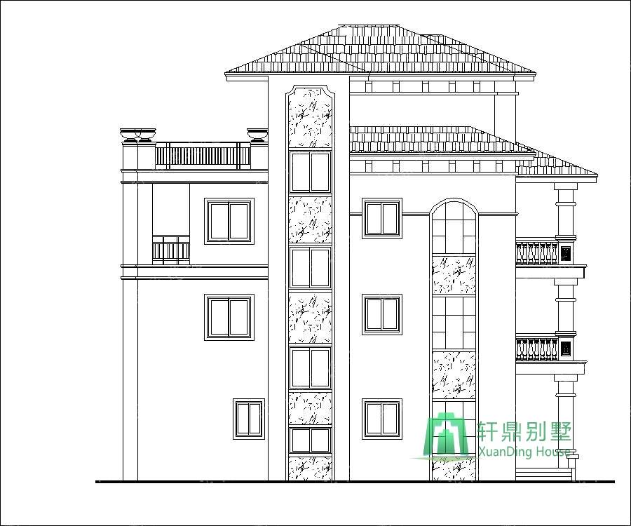 建筑層數(shù)：地上4層，建筑總高度（到屋脊高度）：15.732米，建筑面積：461平方米。 結(jié)構(gòu)體系：框架結(jié)構(gòu)，抗震設(shè)防烈度七度，屋面為現(xiàn)澆混凝土屋面。 樓層層高：一層層高3.6米，二層層高3.3米，三層層高3.3米。