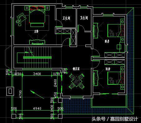 農村經濟型別墅設計圖紙