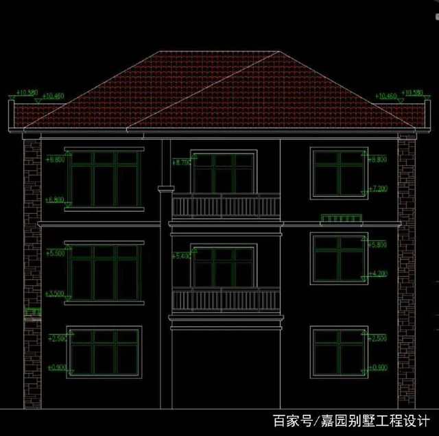 農村經濟型別墅設計圖紙